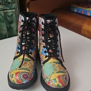 ⚜️Colorful Women's Combat Boots